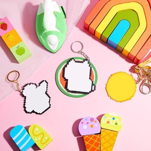 Honoson Mini Craft Iron, Small Portable Heat Press Heat Transfer Machine with Mesh Cloth Pressing Cloth Pad Silicone Pad, Charging Base Accessories for T Shirt Shoe DIY Bag(Green) Honoson