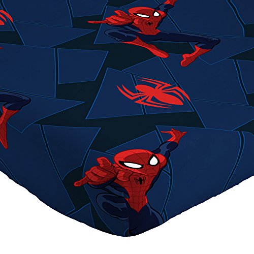MARVEL Spiderman 'Saving The Day' Microfiber 3 Piece Twin Sheet Set Jay Franco