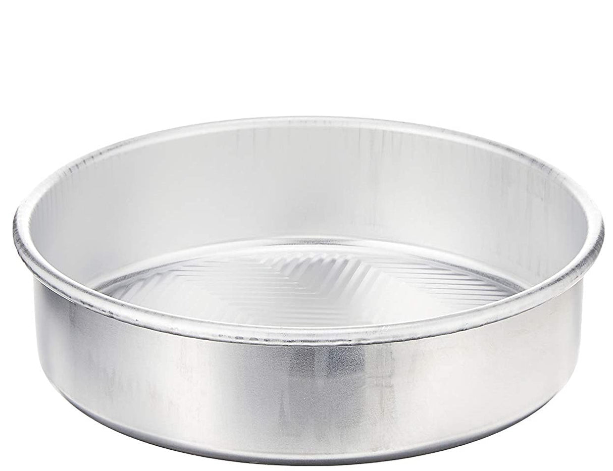 Nordic Ware Prism 9-Inch Round Cake Pan, 2-Pack, Natural Nordic Ware