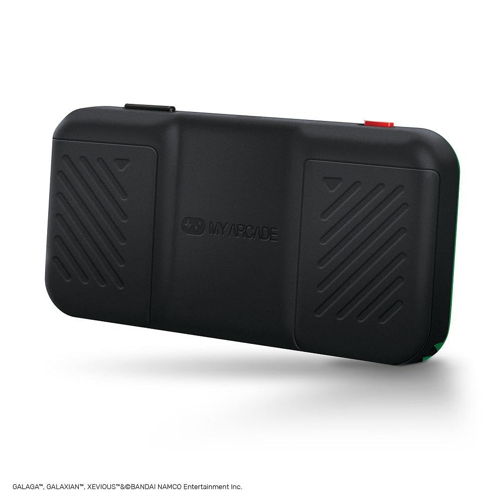 My Arcade Pocket Player Handheld Game Console: 3 Built In Games, Galaga, Galaxian, Xevious, Collectible, Full Color Display, Speaker, Volume Controls, Headphone Jack, Battery or Micro USB Powered My Arcade