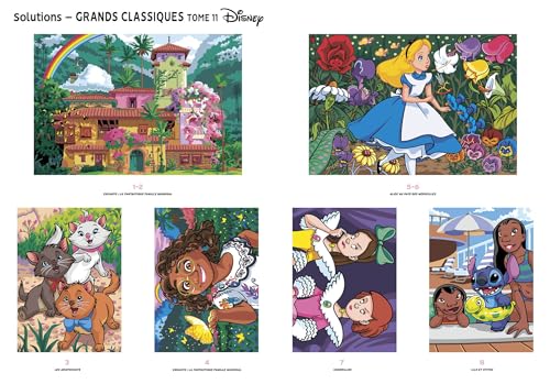 Coloriages mystères Disney - Les Grands classiques Tome 11 WoodArtSupply