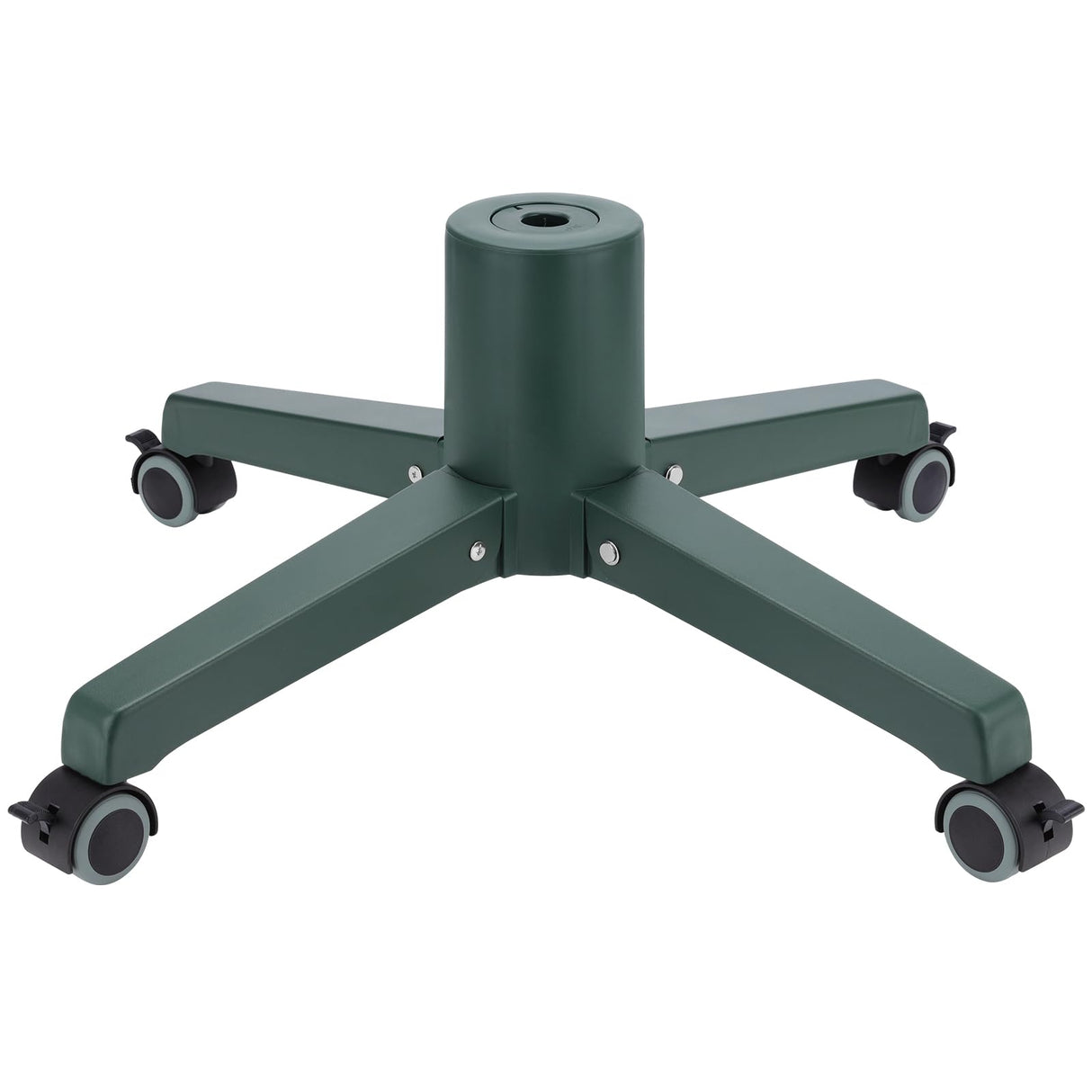 Hammrit Rolling Christmas Tree Stand with Wheels, Artificial Christmas Tree Stand Fits up to 7.5 Ft Trees, No Installation Artificial Xmas Tree Stand Foldable Movable Universal Christmas Tree Base Hammrit