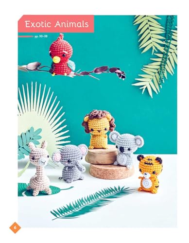 Adorable Mini Animals to Crochet (Dover Crafts: Crochet) WoodArtSupply