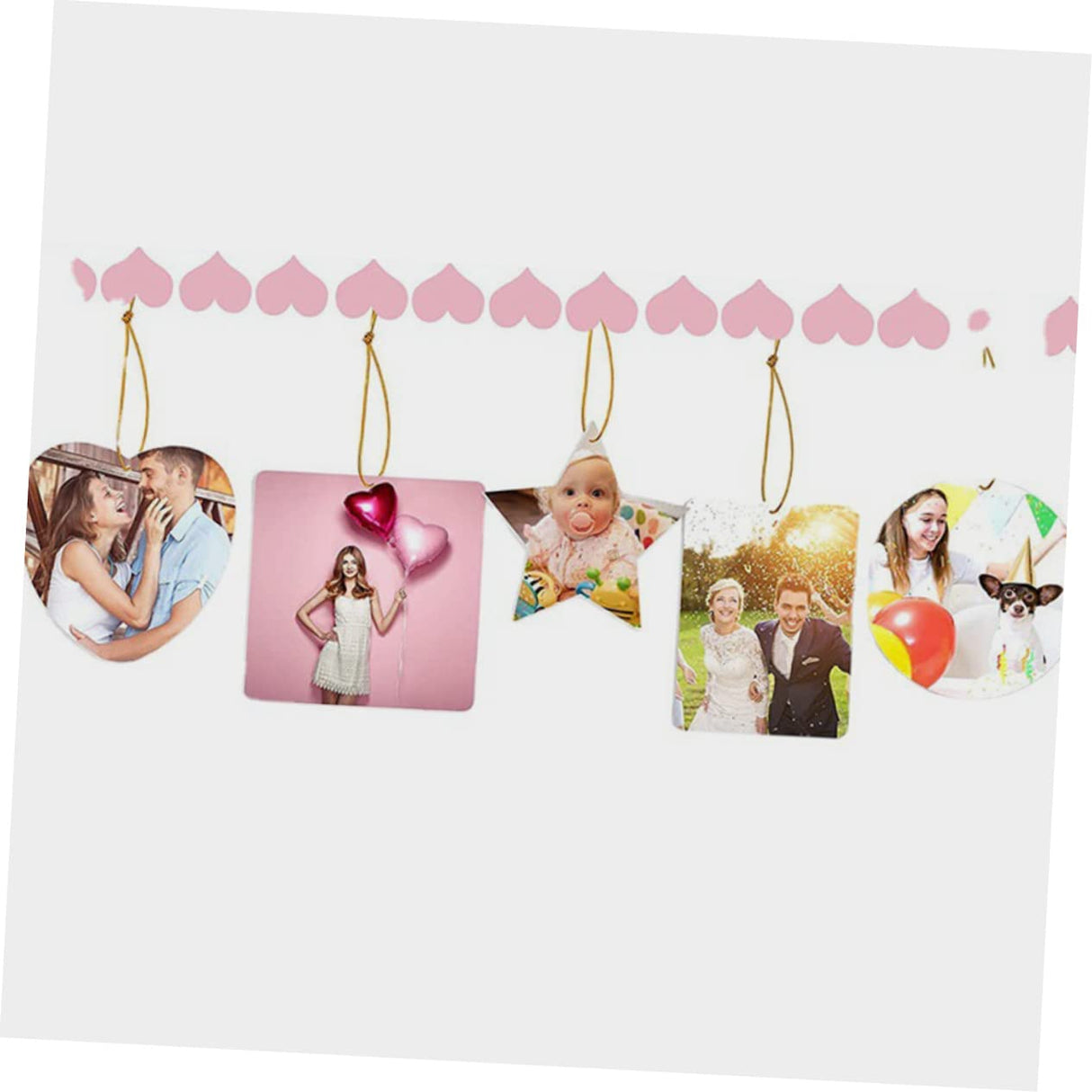 GRADENEVE 40 Pcs Sublimation Blanks DIY Sublimation Blanks White Sublimation Car Air Freshener DIY Felt GRADENEVE