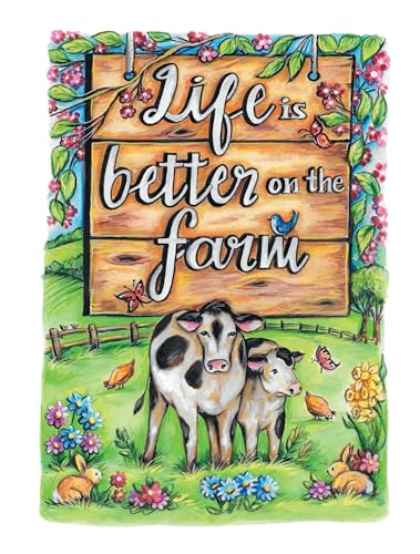 Creative Haven Country Farm Scenes Coloring Book: Relax & Find Your True Colors (Adult Coloring Books: In The Country) Dover Publications