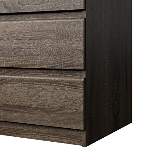 Tvilum Scottsdale 6 Drawer Double Dresser, Truffle Tvilum