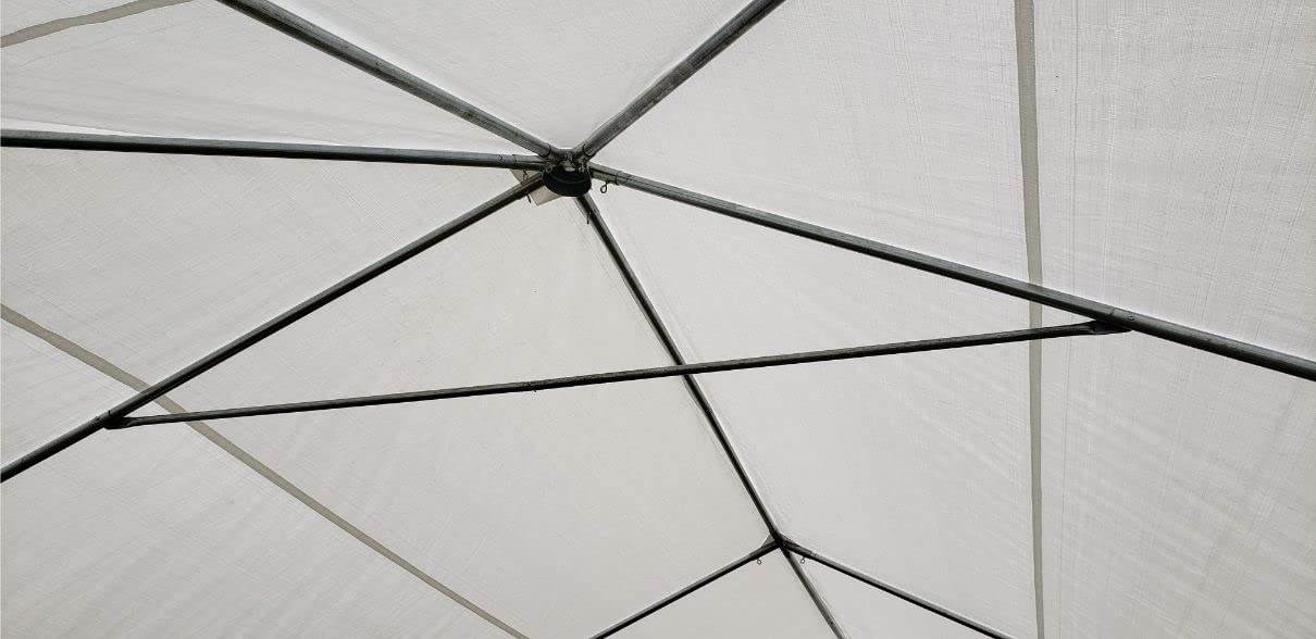 Party Tents DIRECT 20' x 30' Weekender West Coast Frame Style Party Tent | White PVC Top | for Weddings, Graduations, Banquets, and Events Party Tents Direct