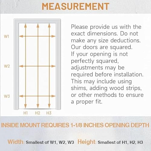 Insuluxe Shading Custom Size Interior Sliding Door/Room Divider/Closet Door/Space Saving Easy to Clean Waterproof Made in Canada No Duties (Grey - Blackout) Insuluxe Shading