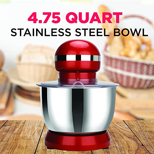 Frigidaire 4.5L Retro Stand Mixer (Red) CULINARY CHEF