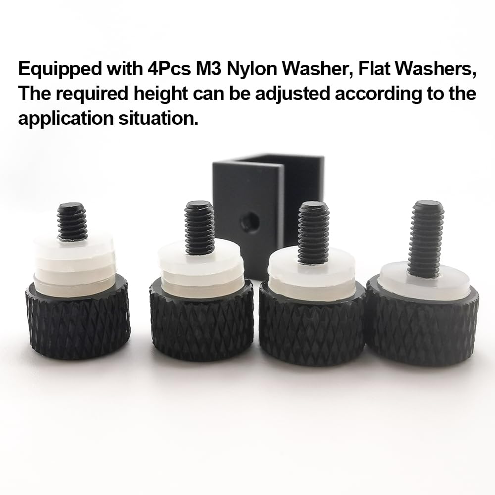 8Pcs 3D Printer Bed Clips, Ender 3 Pro Glass Bed Clips, Adjustable Ender 3 Build Plate Clips Compatible for Ender 3 Pro/Ender 3 V2/Ender 3 S1/Ender 3 Max Neo/Ender 5,CR-10 3D Printer Bed Leveling, TIEXYE