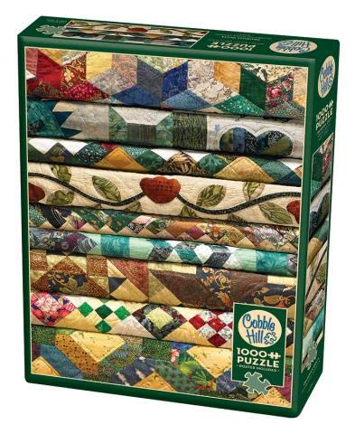 Cobble Hill 1000 Piece Puzzle - Grandma's Quilts - Sample Poster Included Cobble Hill Puzzle Company Ltd.