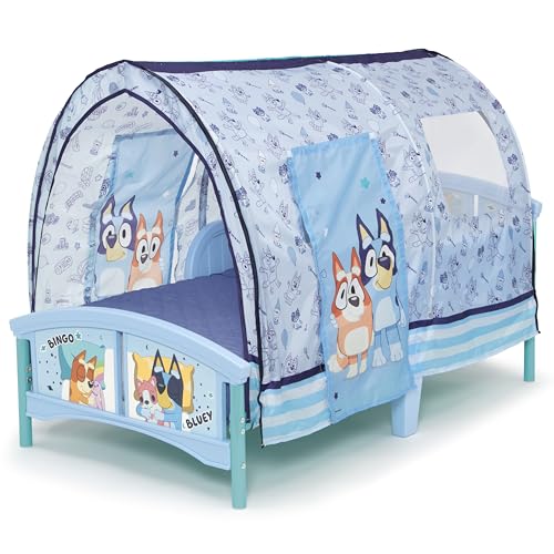 Delta Children – Bluey Plastic Toddler Bed with Tent