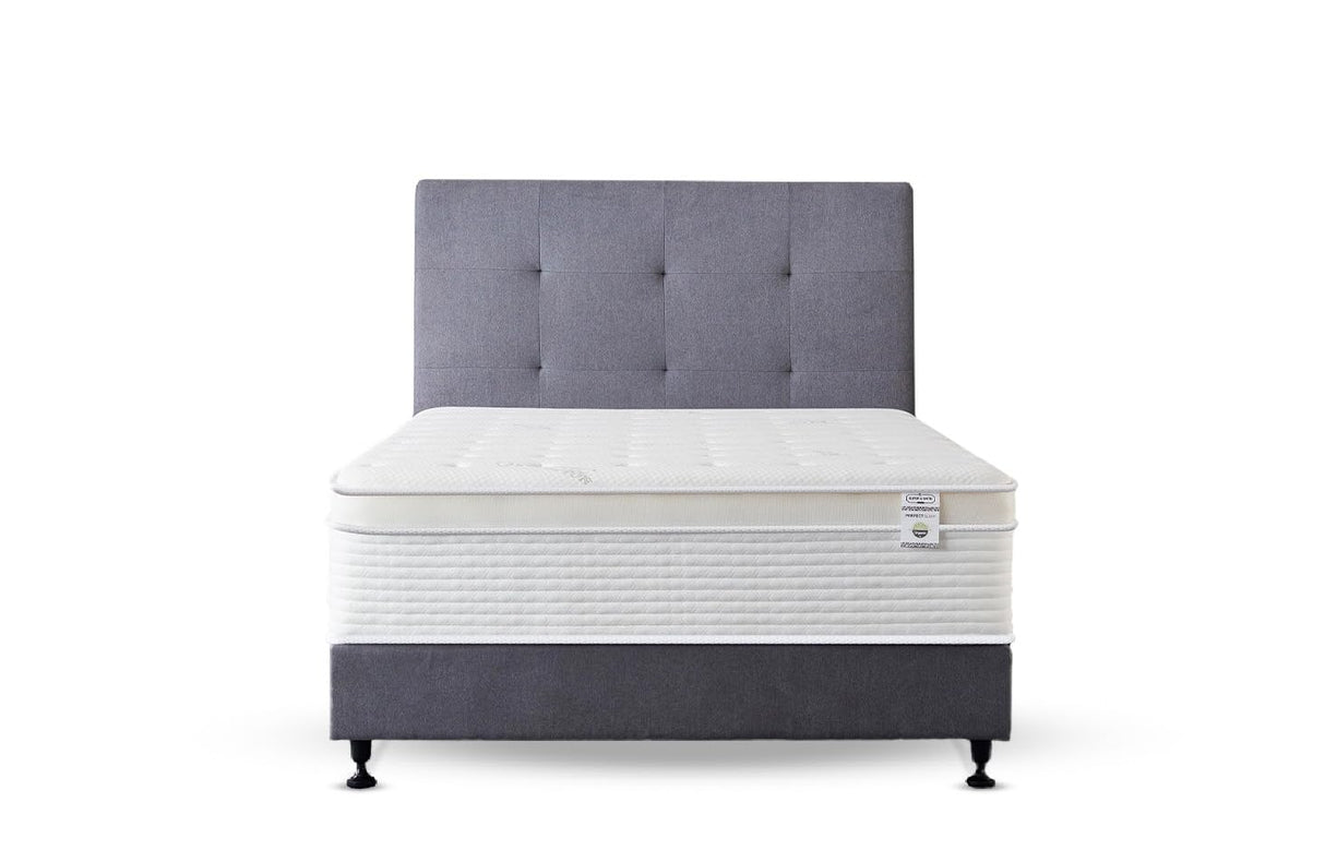 Full Size Mattress - 16 Inch Cool Memory Foam & Spring Hybrid Mattress with Breathable Cover - Comfort Plush Euro Pillow Top - Rolled in a Box - Oliver & Smith OLIVER & SMITH SINCE 1921