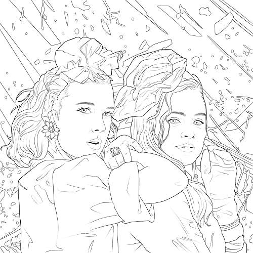 Stranger Things: The Official Coloring Book WoodArtSupply