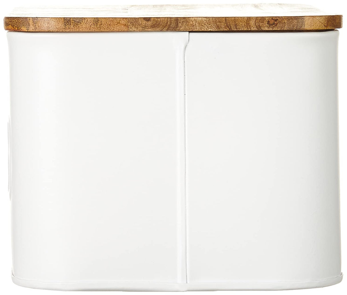 Mud Pie Circa Bread Box white, 5 1/4" x 12" Mud Pie