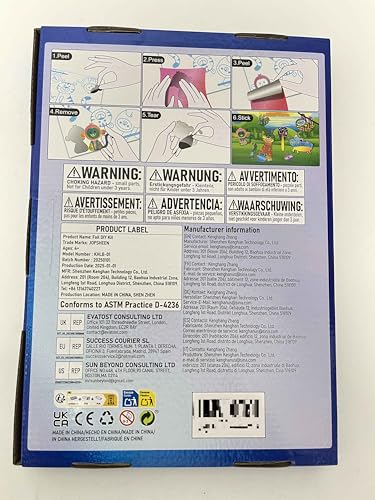 JOPSHEEN Foil Art Kit for Kids Age 4-6-8-10-12 Girls Boys, Fun Crafts Animals Foil Stickers Sheets JOPSHEEN