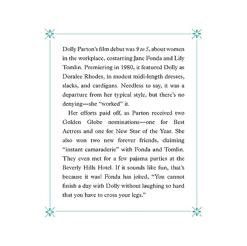 Be a Diamond: Decades of Dolly Parton's Style (An Unofficial Coloring Book) (Dover Adult Coloring Books) WoodArtSupply