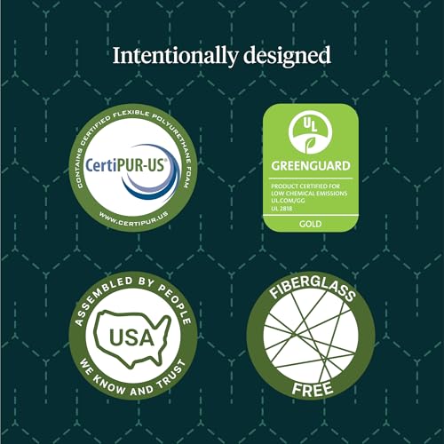 Tuft & Needle Original Hybrid Medium Cal King Mattress in a Box, Adaptive Foam, Pocketed Coils, Cooling Pressure Relief, 100 Night Trial, Fiberglass Free, CertiPUR-US, 10-Year Limited Warranty Tuft & Needle