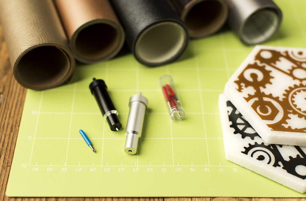 Cricut StandardGrip Machine Mats 12in x 12in, Reusable Cutting Mats for Crafts with Protective Film, Use with Cardstock, Iron On, Vinyl and More, Compatible with Cricut Explore & Maker (3 Count) Cricut