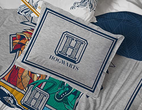 Jay Franco Harry Potter Stand Together 5 Piece Twin Size Bed Set - Includes Comforter & Sheet Set - Super Soft Kids Bedding Fade Resistant Microfiber (Official Harry Potter Product) Jay Franco