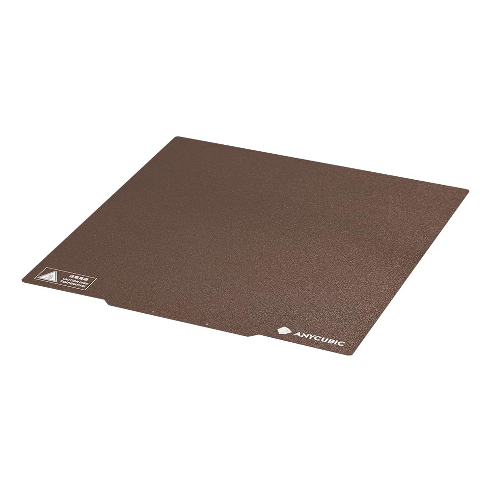Anycubic PEI Spring Steel Magnetic Platform Stronger Adhesion, Compatible with Anycubic Kobra 2 Max 3D Printer Easy to Move Models 18.72 x 18.68 x 1.1 Inches ANYCUBIC