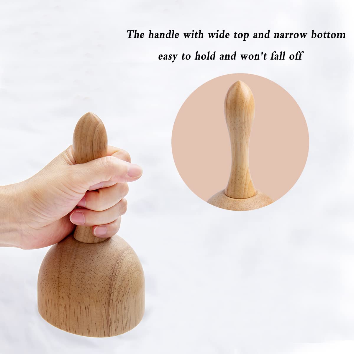 xukele Wood Therapy Cup, Wood Therapy Massage Tools for Body Shaping, Body Sculpting Tool for Lymphatic Drainage & Cellulite Reduction, Maderoterapia Massager xukele