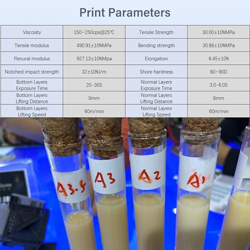 Antinsky Temporary Dental Model Resin for DLP LCD 3D Printer Resin 405nm High Precision High Hardness Fast Cure Time Teeth Textured Appearance Teeth Color A2 500g Antinsky