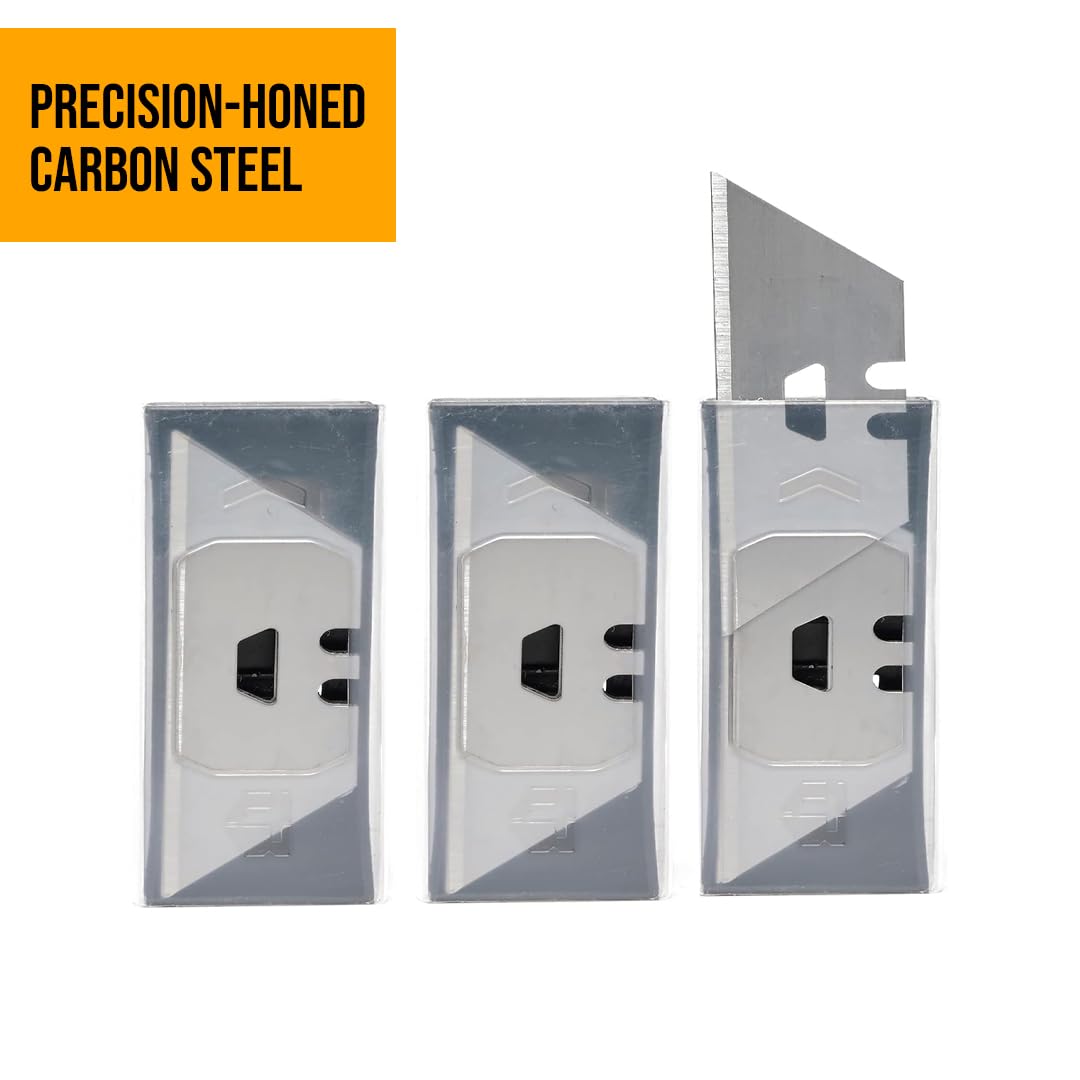 ToughBuilt - 30 pack Utility Knife Blades - (TB-H4S30-80) ToughBuilt