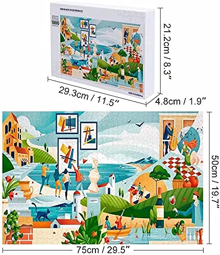 WZVZGZ Adults Jigsaw Puzzle 1000 Piece Wooden Children Puzzles,Black Brown Horse Racing Animal,Puzzle Game Artwork for Teens Kids,Challenging and Stimulating Game,Educational Games WZVZGZ