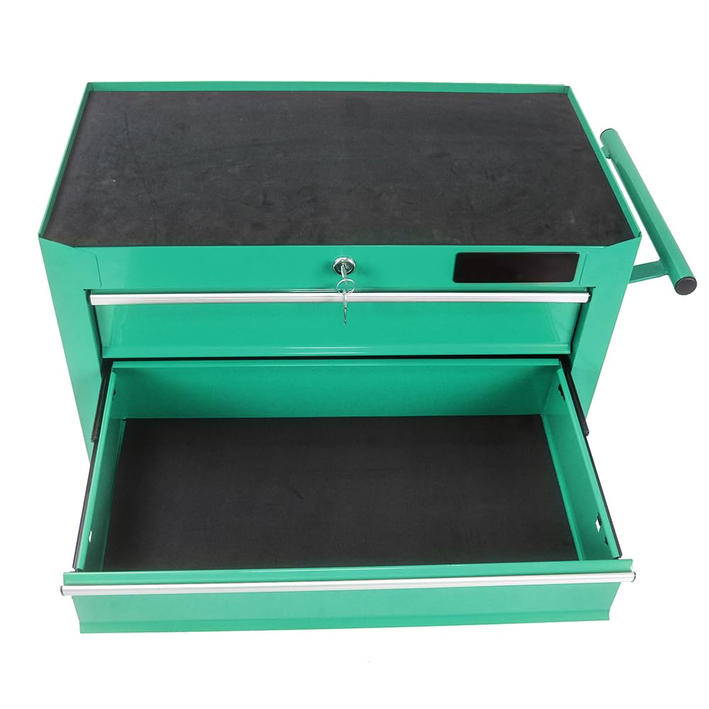 SLifet Tool Cart 5-Drawer, Tool Box with Wheels, Rolling Tool Chest, Multifunctional Tool Cart, Tool Storage Organizer Trolley with Interlock System, Mechanic Tool Storage Cabinet, for Garage SLifet