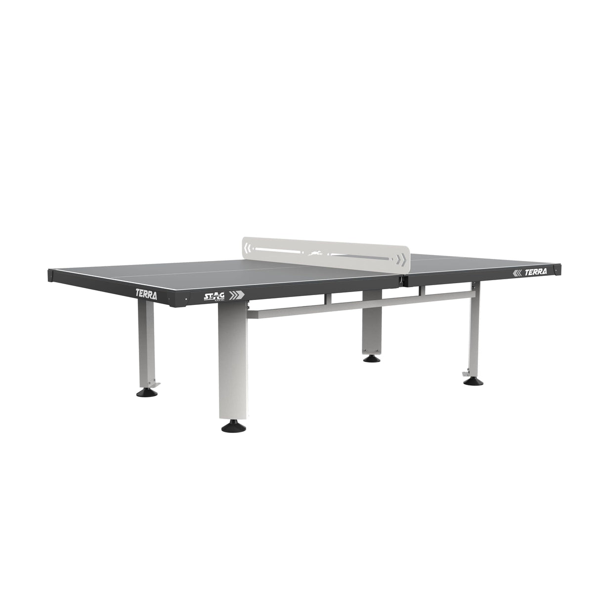 Terra Outdoor Stationary Table Tennis Table Stag