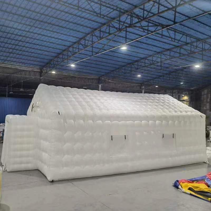 Inflatable Nightclub Cube Tent Disco Light Nightclub Tent with LED Colour Lighting Suitable for Birthday Parties/Friend Gatherings/Family Celebration Parties(30ft x 20ft x13ft) Alessia Cara