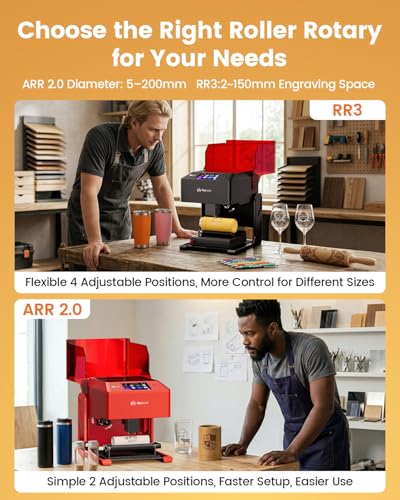 AlgoLaser Pixi Smart Laser Engraver - 3W Portable Laser Engraver Machine with 3.5" Touchscreen & AlgoOS System & APP - Laser Engraving for Wood, Acrylic, Glass, Beginner & DIY Gift & Small Business AlgoLaser