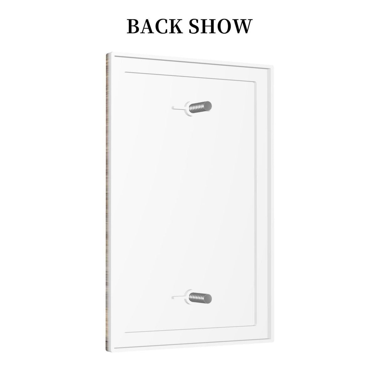 Annisrak Brown Rustic Wood Grain Light Switch Cover Plate 1 Gang No Device Blank Electrical Wall Plates Faceplate Decorative Switch Plate for Bedroom Farmhouse Decor Annisrak