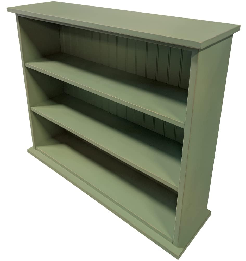 Sawdust City Solid Wood Small Bookcase (Old Sage) Sawdust City