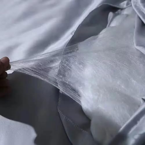 SWDIIWB Silk Quilts Blanket Twin Queen Size Satin Bedding Comforter for Single Bed Cover Duvets SWDIIWB