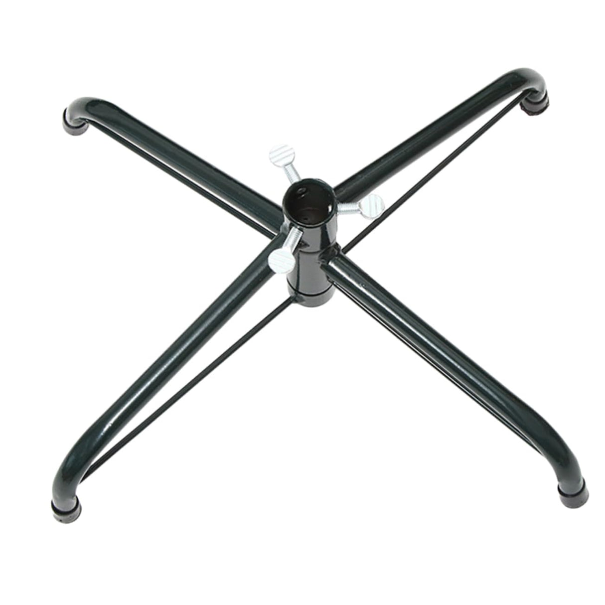 Anneome Christmas Tree Base Rotating Tripod Adjustable Stand Greenery Decor Metal Christmas Tree Stand Christmas Tree Stand for Artificial Trees Christmas Tree Rotating Base Green Fold 30cm Anneome