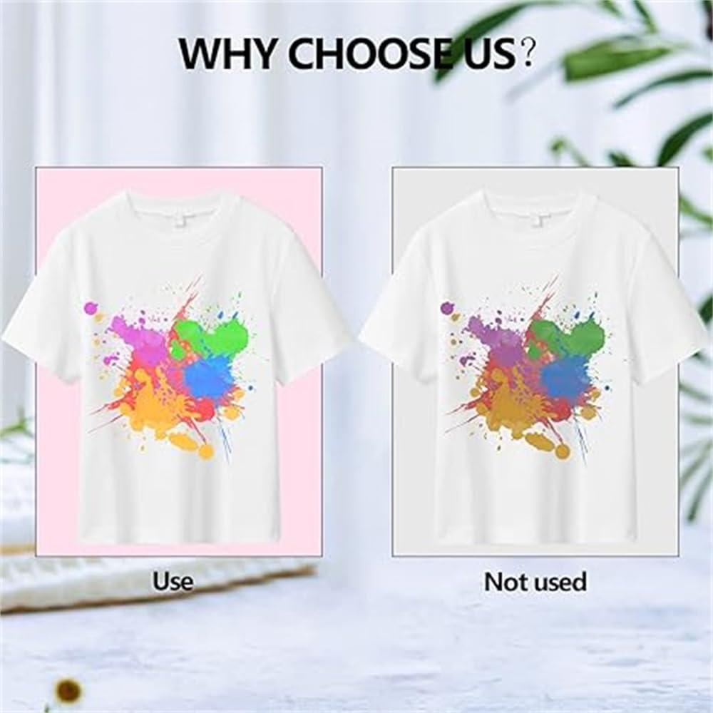 Sublimation coating spray,Sublimation Spray for Cotton Shirts, Quick Dry & Super Adhesion, for All Fabric Polyester T-shirts Carton Wood Canvas Handbag, CooBAA