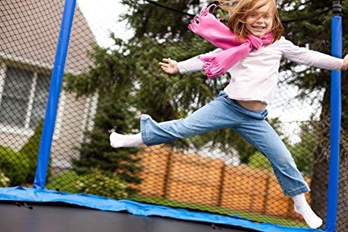 Trampoline Pro Trampoline Replacement Pad for 14 ft Frames Easy Install Water Resistant Trampoline Accessories Spring Cover UV and Cold Crack Resistant Trampoline Replacement Safety Pad (Blue 14 FT) Trampoline Pro