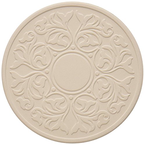 CoasterStone Absorbent Stone Coasters, “Victorian Lace Set of 4 CoasterStone