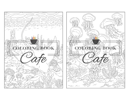 Ocean Life Coloring Book for Adults: Beautiful Ocean Wildlife Designs with Whales, Dolphins, Turtles, Tropical Fish and More WoodArtSupply