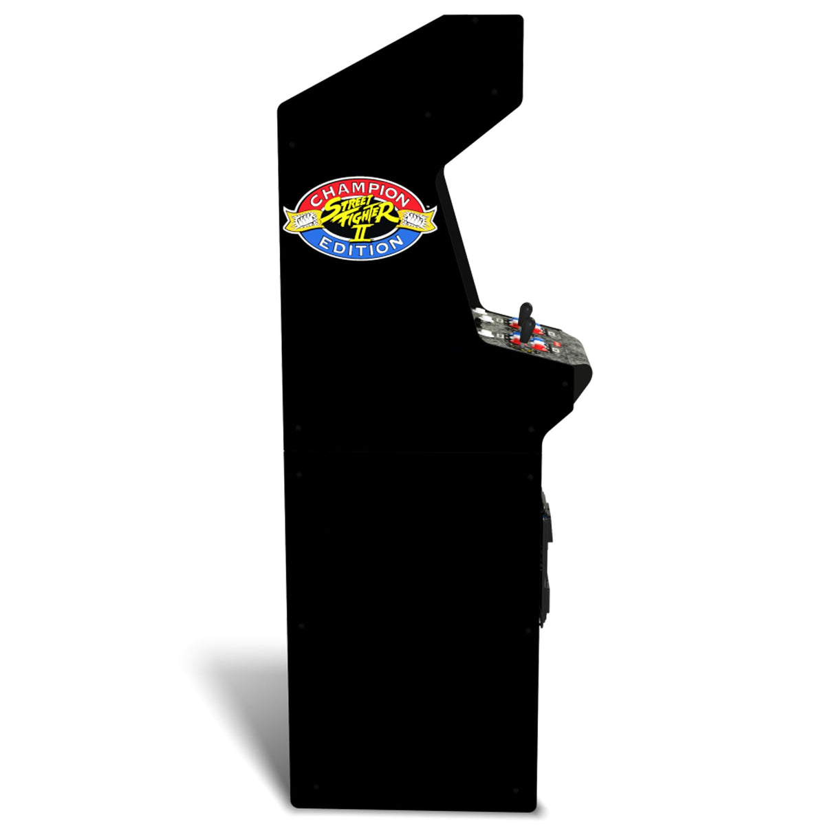 Arcade1Up Street Fighter II CE HS 5 Deluxe Arcade Machine, Compact 5' Tall Stand Up Cabinet with 14 Classic Games and 17" BOE screen, Black ARCADE1UP