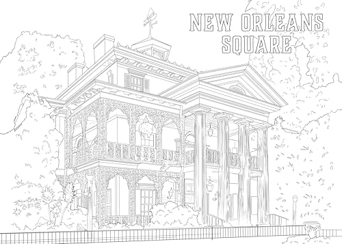 Art of Coloring: The Haunted Mansion WoodArtSupply