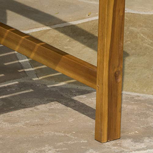 Christopher Knight Home Loja Acacia Bench, Teak Finish Christopher Knight Home