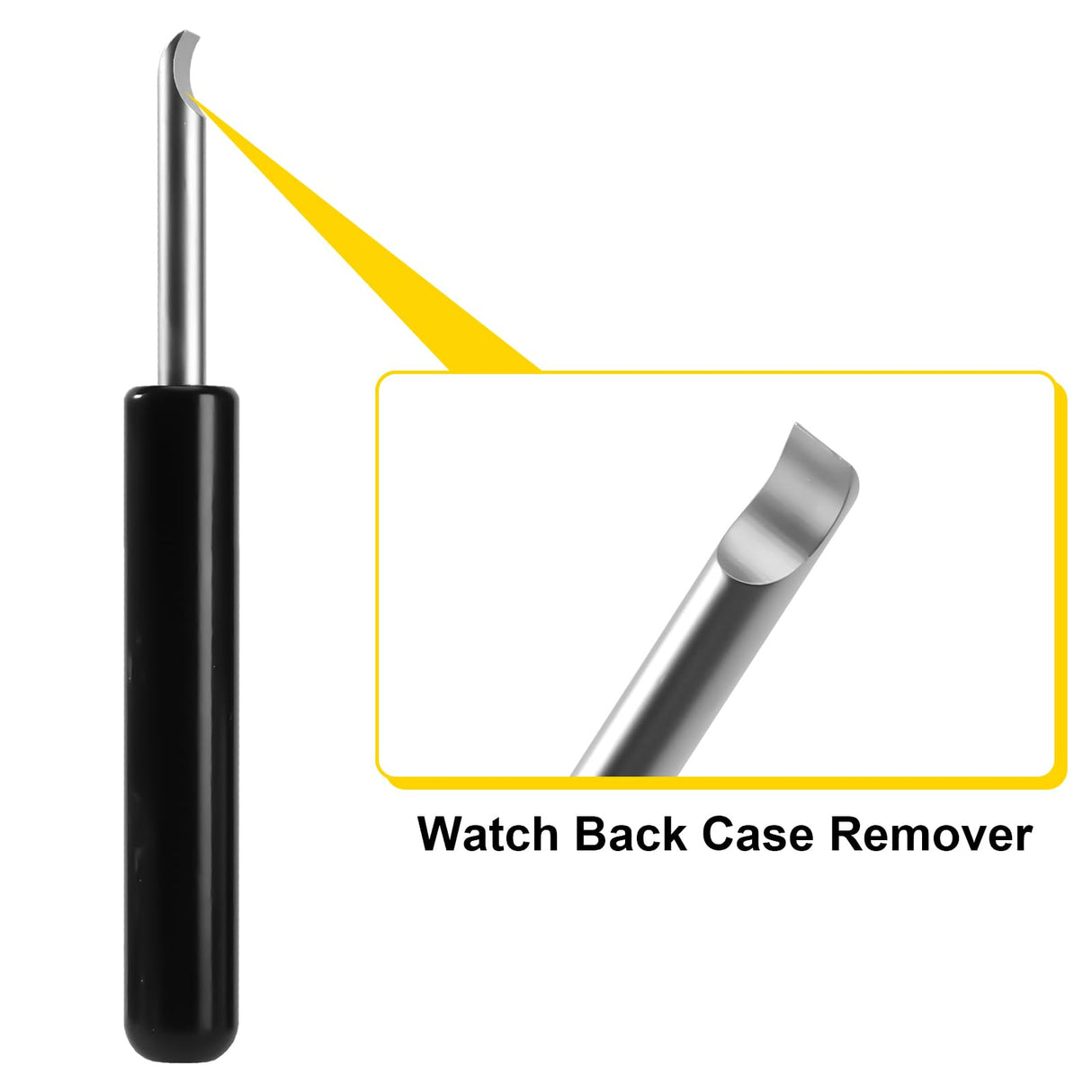 Botober 4 PCS Professional Watch Back Removal Tool,Pry Watch Back Case Opener,Watch Battery Replacement Set, Watch Repair Kits Botober