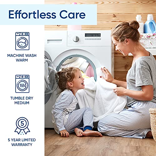 King Size Luxury Tencel Mattress Protector, 100% Waterproof, Ultra Soft, Naturally Cooling & Breathable, Deep Pocket Up to 18" Sleepsteady