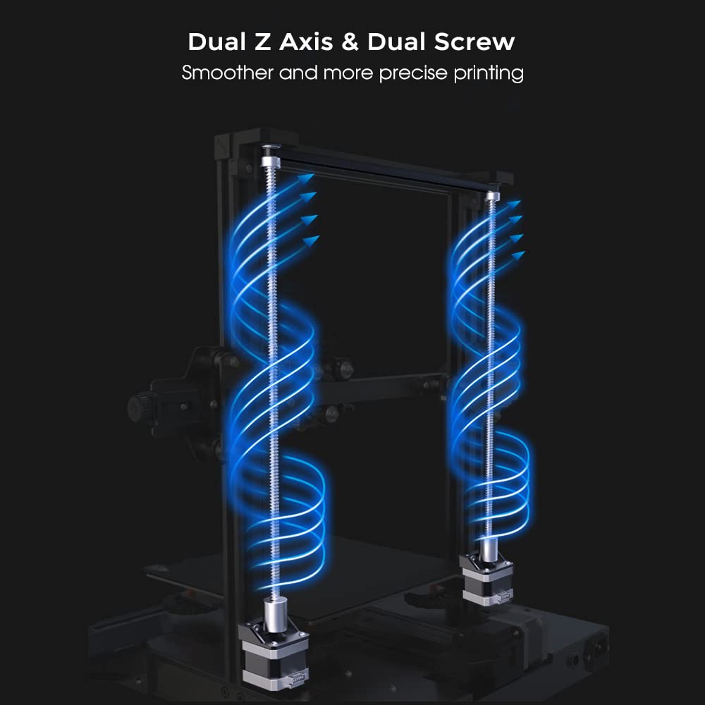 2024 New Version Creality Ender 3 S1 Pro with 200mm/s Printing Speed, Sprite Direct Extruder CR Touch Auto Leveling 300℃ High-Temp Printing, Dual Z-axis Screw Printing Size 8.66x8.66x10.63 inch Comgrow