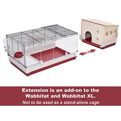 MidWest Homes for Pets Rabbit Hutch Extension | Wood Rabbit Hutch Extension Fits Midwest Models 158 & 158XL, 158HEX MidWest Homes for Pets