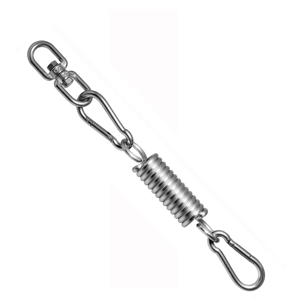 MEICOCO Heavy Bag Hanger, Heavy Bag Spring for Heavy Bag, Punching Bag Hanger Set with Carabiners and Spring for Punching Bags, Hammock up to 450lbs MEICOCO