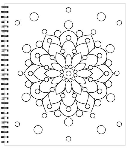 Large Print Easy Color & Frame - Mindfulness (Stress Free Coloring Book) New Seasons